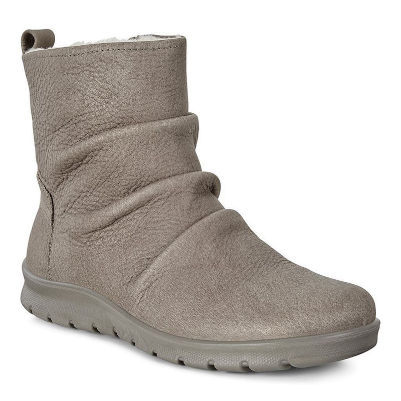 Women Boots Ecco Babett Boot - Boots Grey - India ECSDNJ940